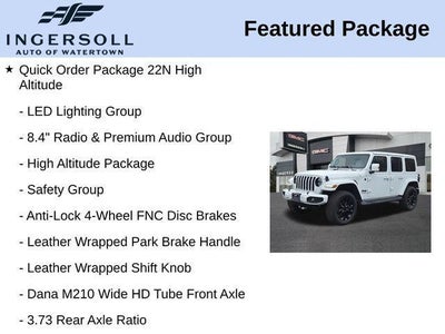 2021 Jeep Wrangler Unlimited Sahara High Altitude