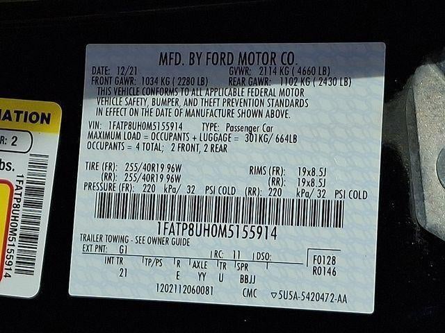 2021 Ford Mustang EcoBoost