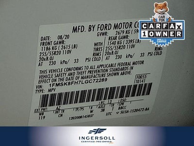 2020 Ford Explorer Limited