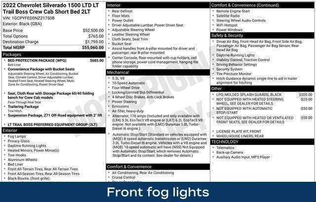 2022 Chevrolet Silverado 1500 LTD LT Trail Boss