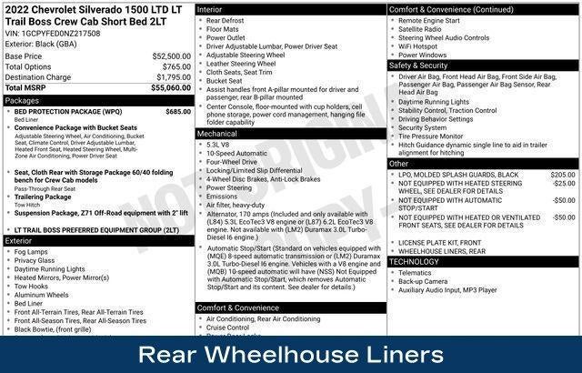 2022 Chevrolet Silverado 1500 LTD LT Trail Boss