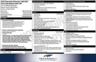 2025 Chevrolet Silverado 1500 RST