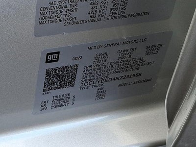 2022 Chevrolet Silverado 1500 LTD RST