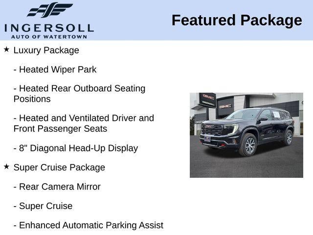 2025 GMC Acadia AT4