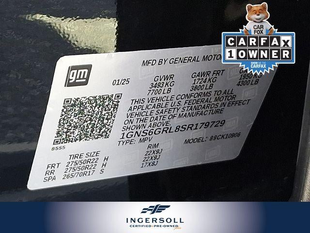 2025 Chevrolet Suburban High Country