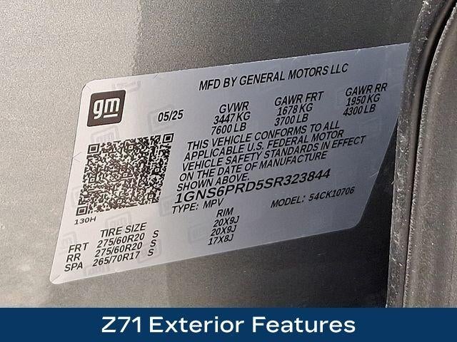2025 Chevrolet Tahoe Z71