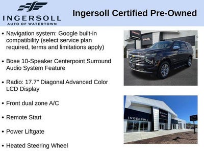 2025 Chevrolet Tahoe Premier