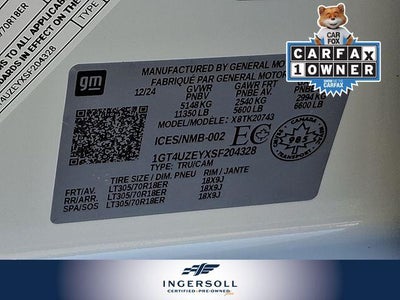 2025 GMC Sierra 2500 HD AT4X