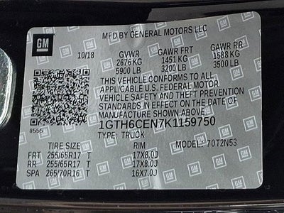 2019 GMC Canyon 4WD SLE