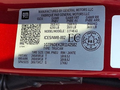 2024 GMC Canyon AT4