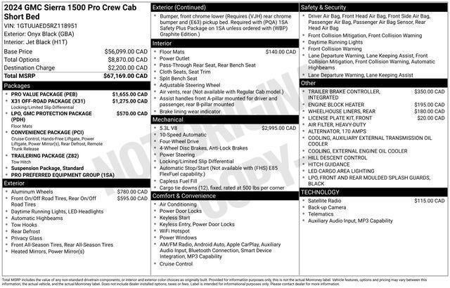 2024 GMC Sierra 1500 Pro