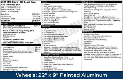 2025 GMC Sierra 1500 Denali