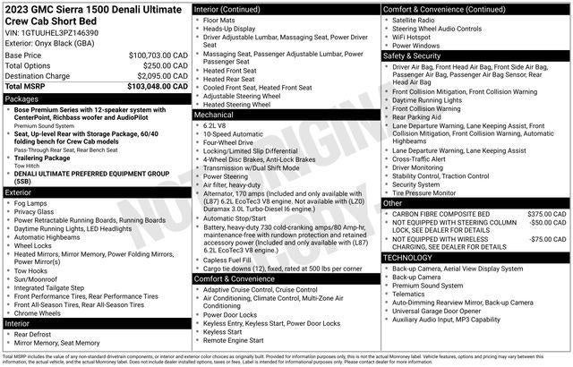 2023 GMC Sierra 1500 Denali Ultimate