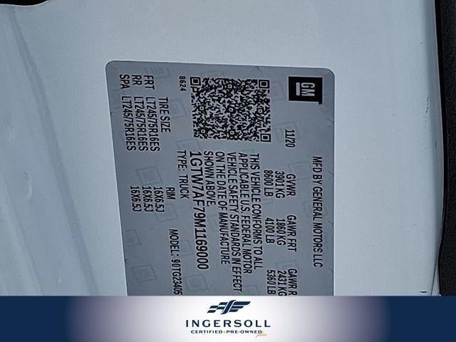 2021 GMC Savana Cargo 2500 Base