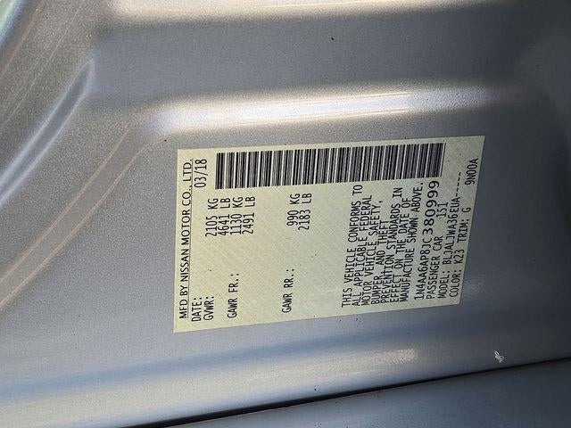 2018 Nissan Maxima SV