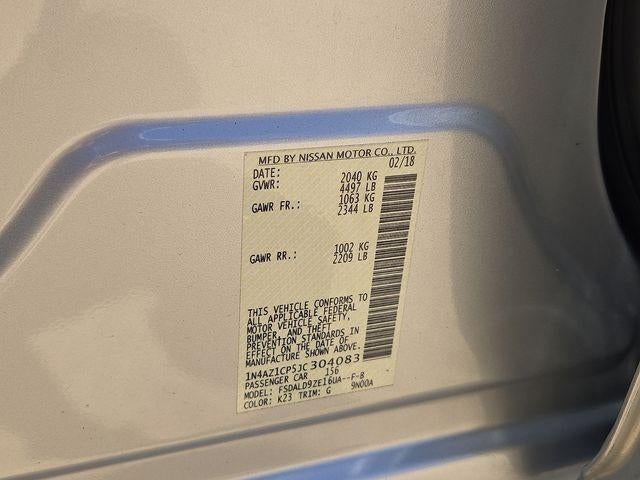 2018 Nissan LEAF SV