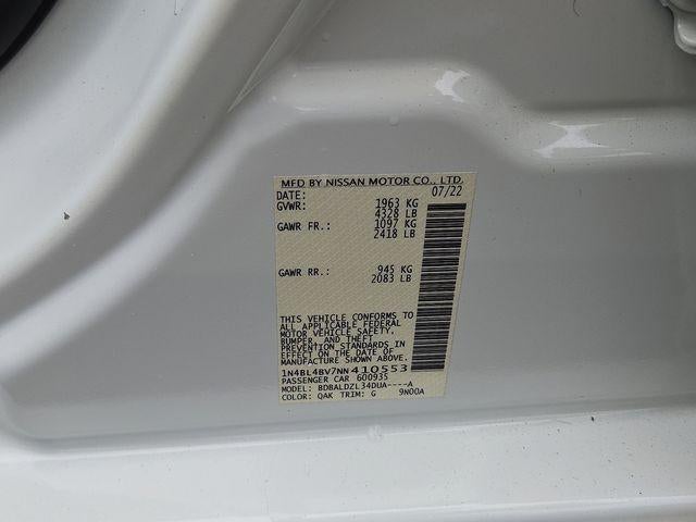 2022 Nissan Altima 2.5 S