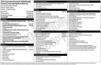 2024 Chevrolet Silverado 3500 HD High Country