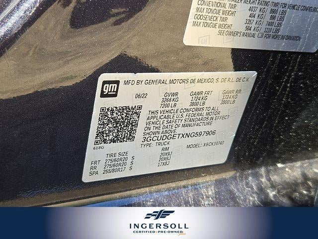 2022 Chevrolet Silverado 1500 LTZ