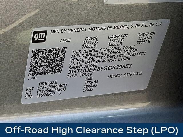 2025 GMC Sierra 1500 AT4