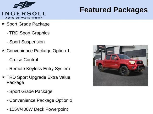 2012 Toyota Tacoma 4WD Double Cab V6 MT (Natl)