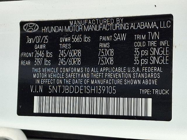 2025 Hyundai Santa Cruz SEL