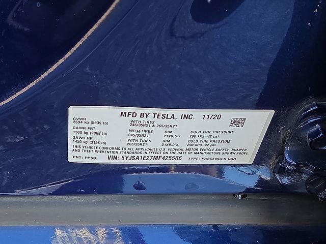 2021 Tesla Model S Long Range Plus