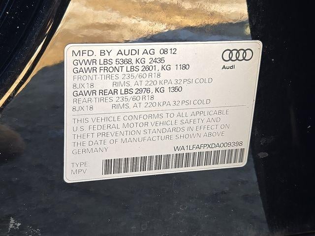 2013 Audi Q5 Premium Plus