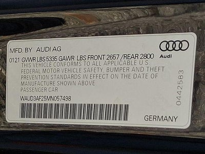 2021 Audi A6 Premium