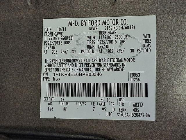 2011 Ford Ranger XLT