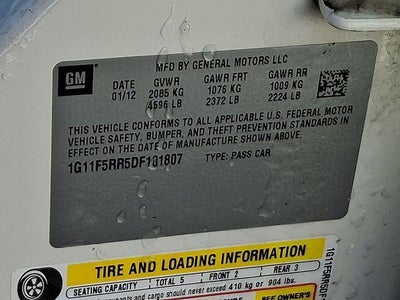 2013 Chevrolet Malibu ECO