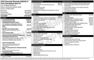 2025 Chevrolet Silverado 2500 HD LT