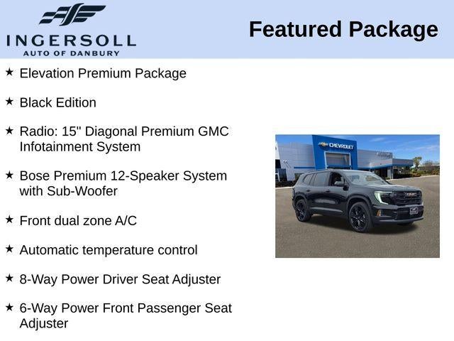 2025 GMC Acadia Elevation