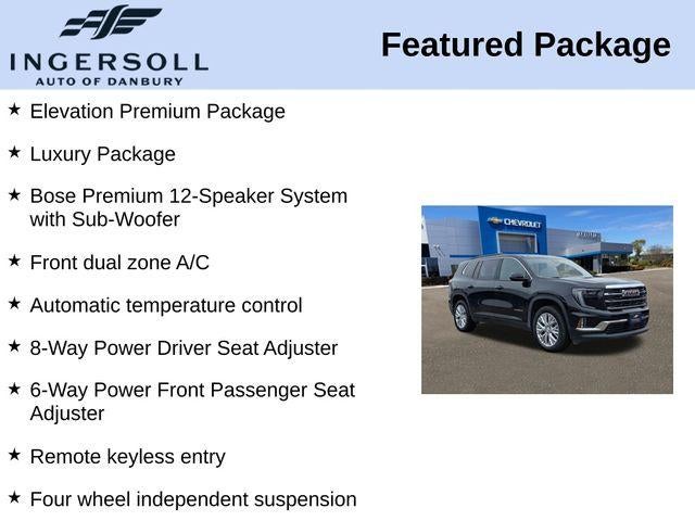 2025 GMC Acadia Elevation