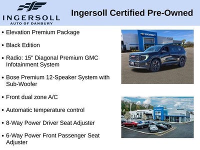 2025 GMC Acadia Elevation