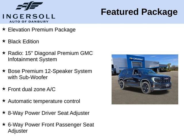 2025 GMC Acadia Elevation