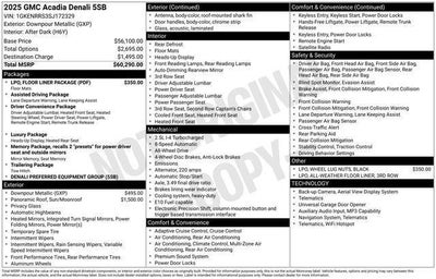 2025 GMC Acadia Denali