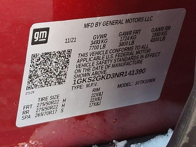 2022 GMC Yukon XL SLT