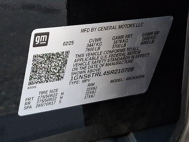 2025 Chevrolet Tahoe High Country