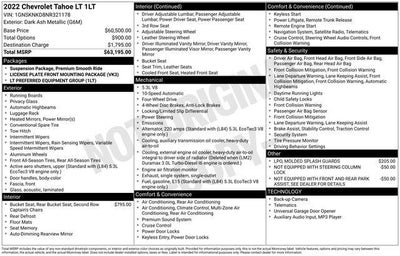 2022 Chevrolet Tahoe LT