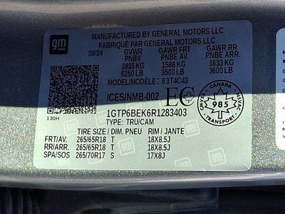 2024 GMC Canyon Elevation