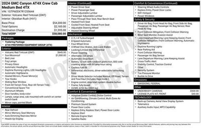 2024 GMC Canyon AT4X