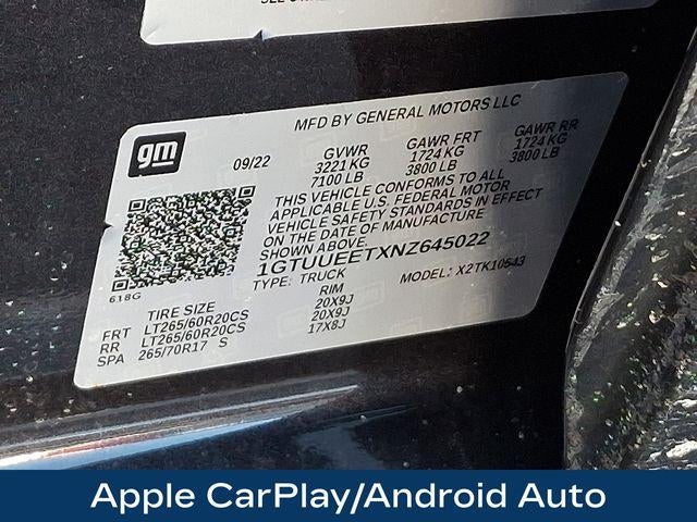 2022 GMC Sierra 1500 AT4