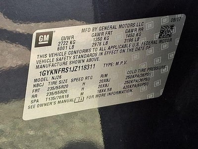 2018 Cadillac XT5 Premium Luxury AWD