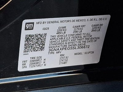 2025 Chevrolet Equinox LT