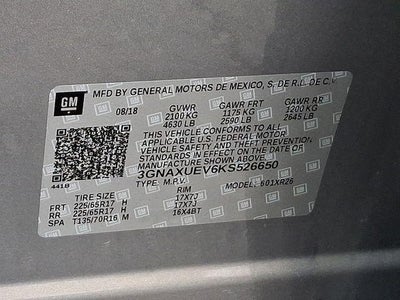 2019 Chevrolet Equinox LT