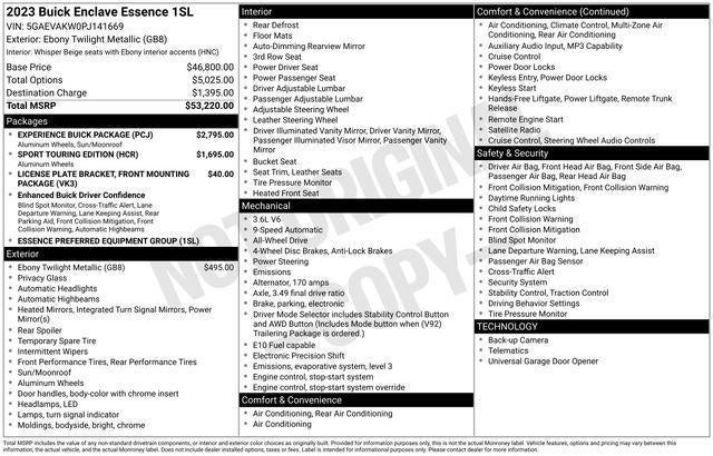 2023 Buick Enclave Essence
