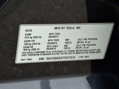 2026 Tesla Model Y Premium