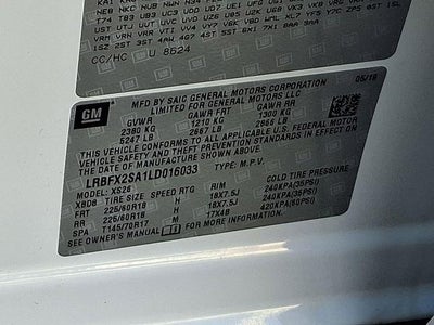 2020 Buick Envision Essence Group