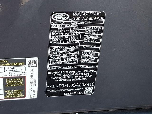 2025 Land Rover Range Rover P400 SE